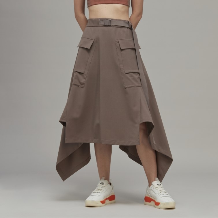 Y-3 Jupe Classique En Laine Raffinée Adidas