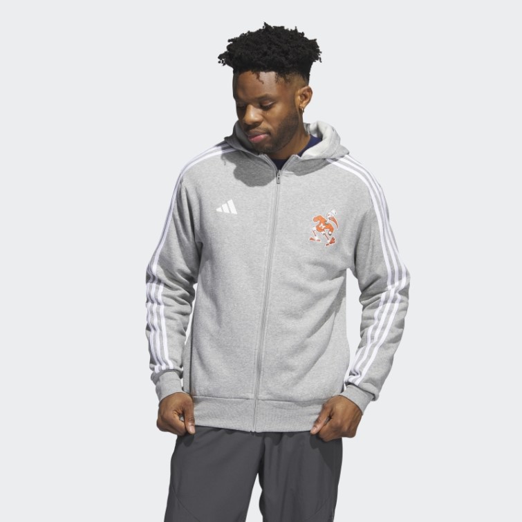 Hurricanes Sweat à Capuche Zippé Gris Adidas