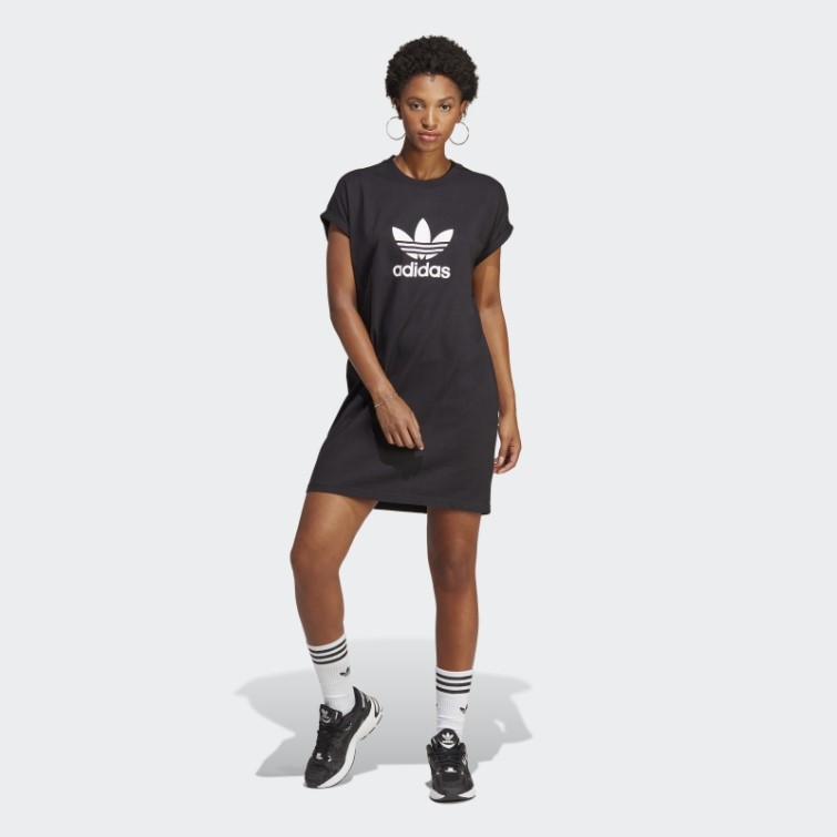 Adicolor Classics Robe Trèfle Trèfle Adidas Noir