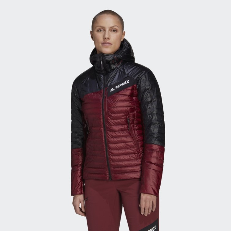 Doudoune à Capuche Toute L'année Techrock Rouge Adidas