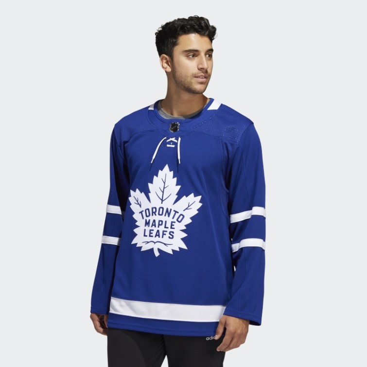 Adidas Royal 08 Ccm-sld Maillot Domicile Authentique Des Maple Leafs