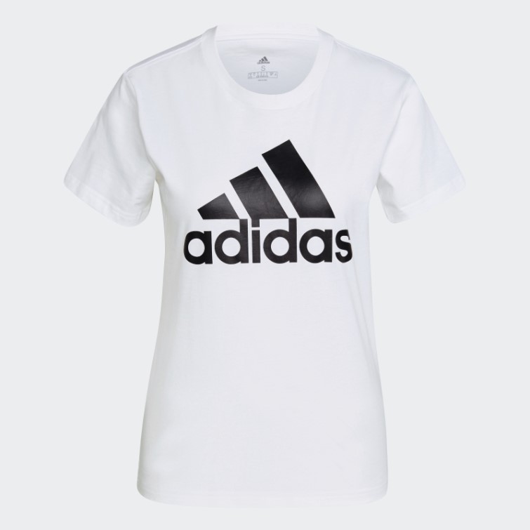 Adidas Essentials Logo T-shirt Noir élégant