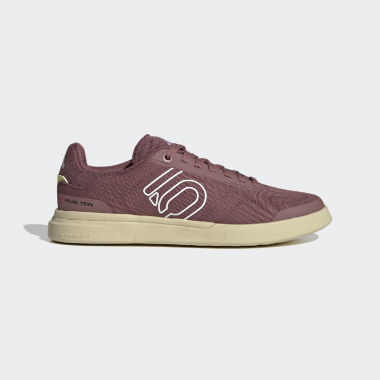 Adidas Five Ten Sleuth Dlx Chaussures De Vélo De Montagne En Toile Bordeaux