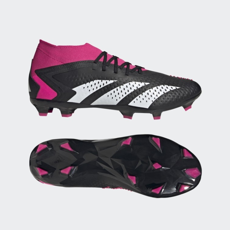 Adidas Predator Precision.2 Chaussures De Sol Ferme Roses