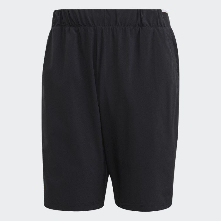 Short De Tennis En Tissu Stretch Adidas Club Noir