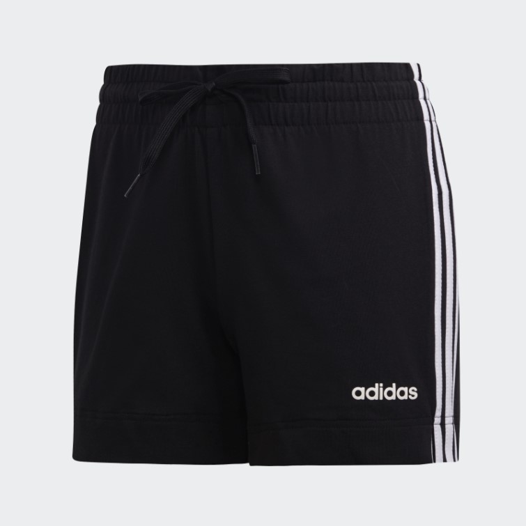 Short Adidas Essentials 3 Bandes Mode Noir