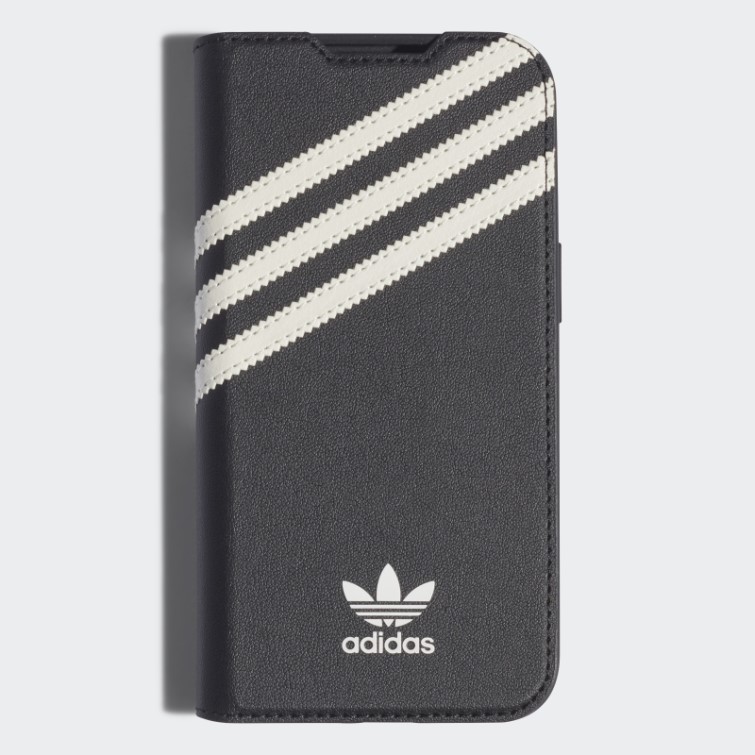 étui Adidas Ou Livret Pu Pour Iphone 13/13 Pro Noir Chaud