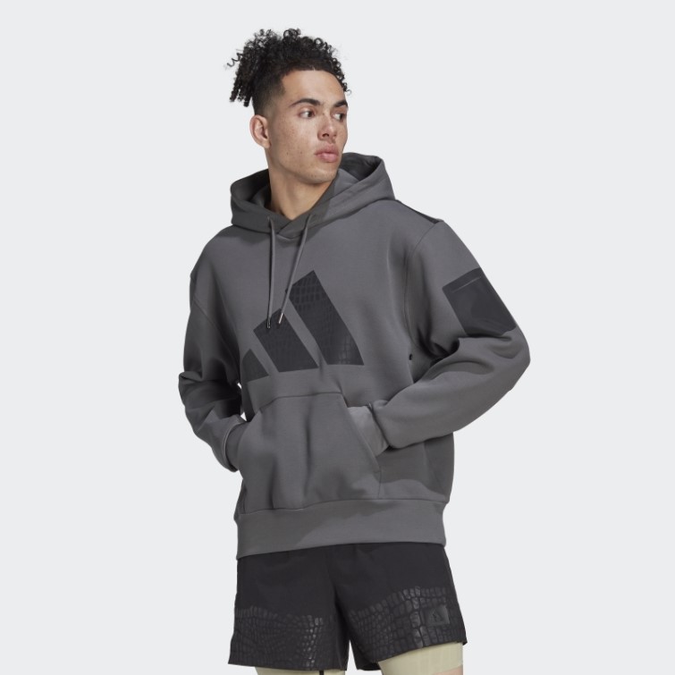 Le Meilleur De La Couverture D'entraînement Adidas Fashion Gris