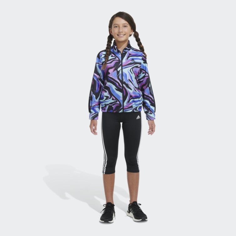 Adidas Noir Aop 3s Tricot Jkt