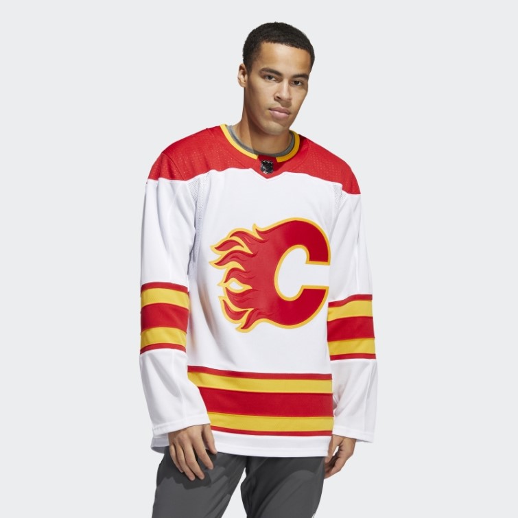Maillot Flames Away Authentique Pro Blanc Adidas