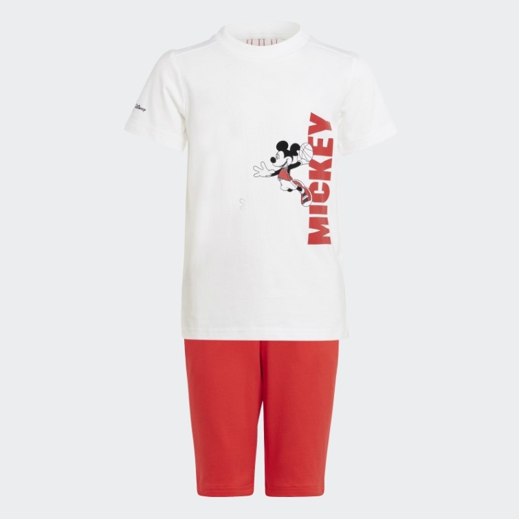 Ensemble D'été Adidas Disney Mickey Mouse Blanc