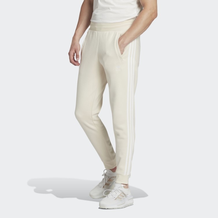 Pantalon Adidas Adicolor Classics 3 Bandes Blanc