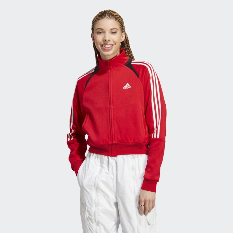 Adidas Tiro Suit Up Lifestyle Veste De Survêtement écarlate