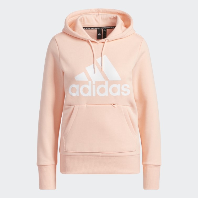 écusson De Sport Sweat à Capuche Polaire Adidas Haze Coral