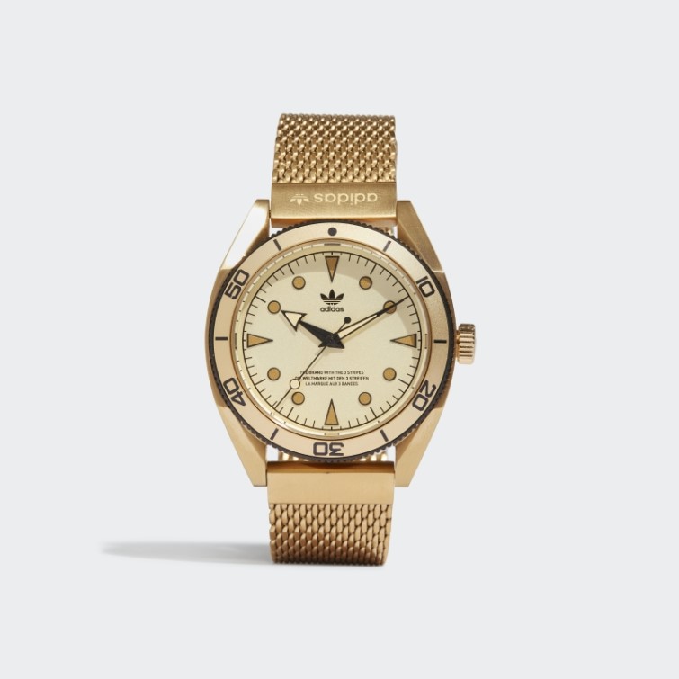 Montre édition Deux M Or Métallisé Adidas