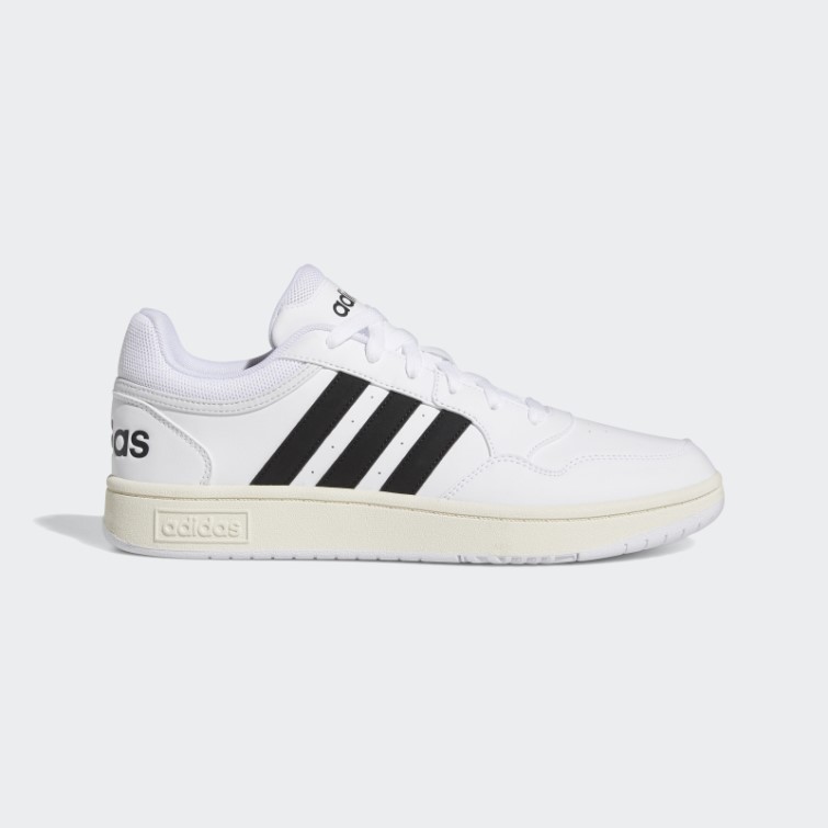 Adidas Hoops 3.0 Low Classic Vintage Chaussures Blanc