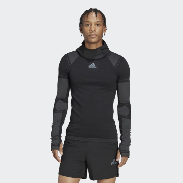 Adidas X-city Manches Longues Noir