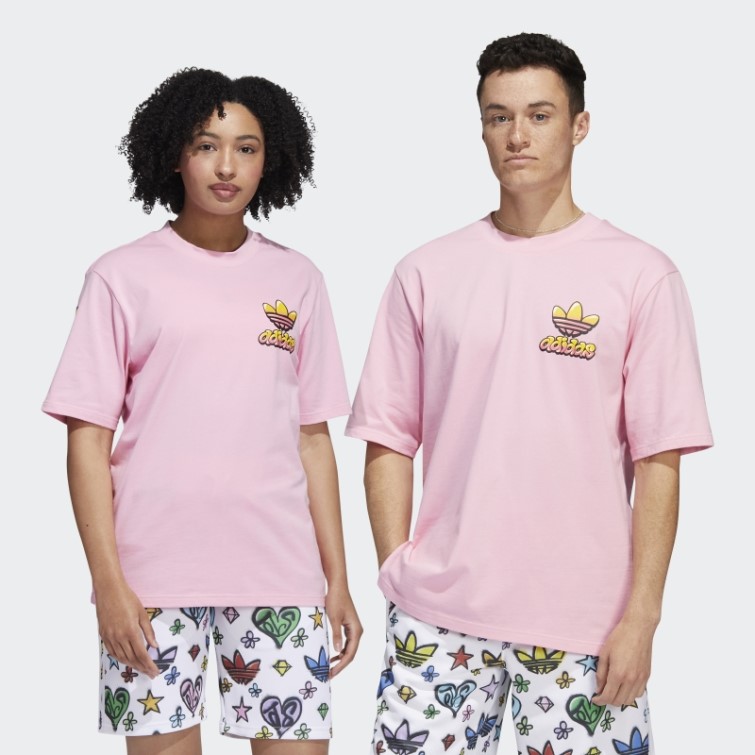 Jeremy Scott Tee (gender Neutral) Rose Clair Adidas