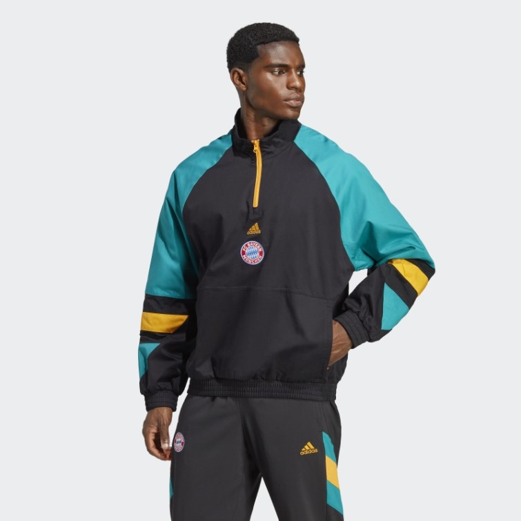 Haut Adidas Fc Bayern Icon Noir