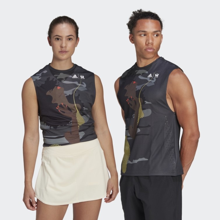 T-shirt Sans Manches Carbone Tennis New York (non Genré) Adidas