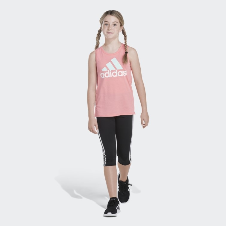 Mélange De Débardeurs Adidas Muscle Rouge Acide