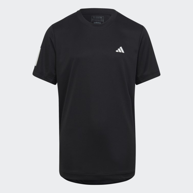 T-shirt Adidas Club Tennis 3 Bandes Noir
