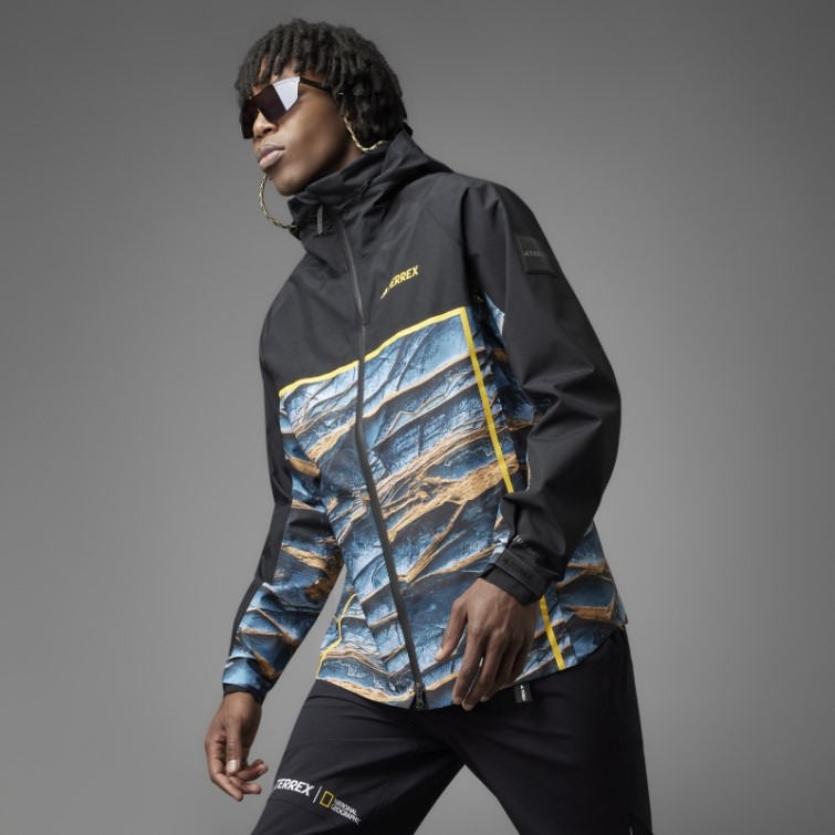 Veste Adidas National Geographic Rain.rdy Noire