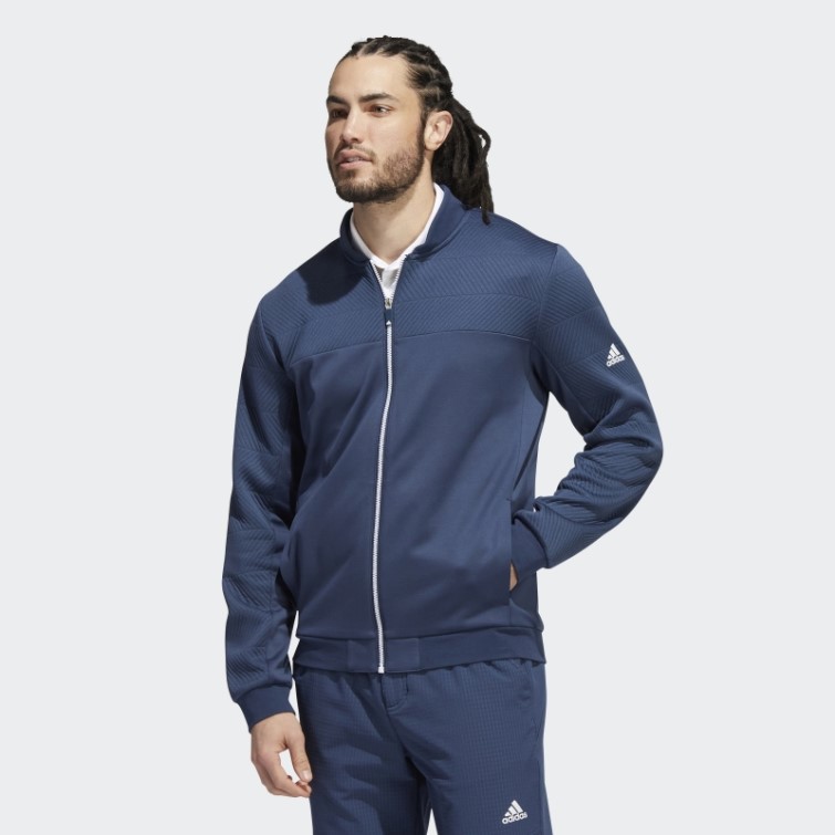 Adidas Veste Cold.rdy Entièrement Zippée Bleu Marine