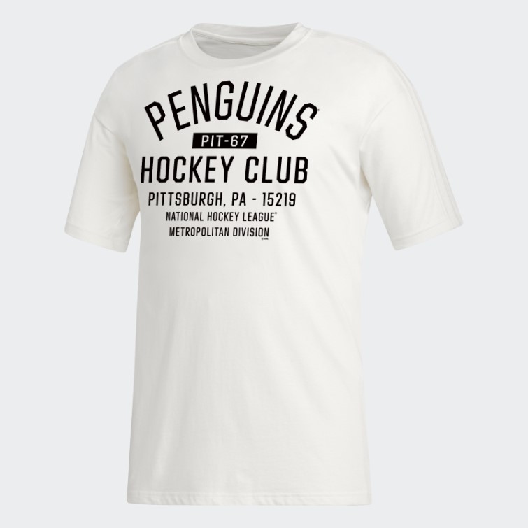 Pingouins Tee-shirt Zéro Teinture (neutre) Adidas Non Teint