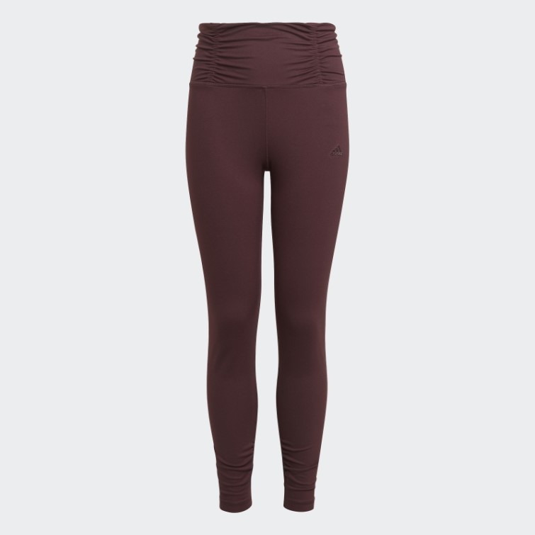 Collants De Yoga Aeroready 7/8 Adidas Bordeaux