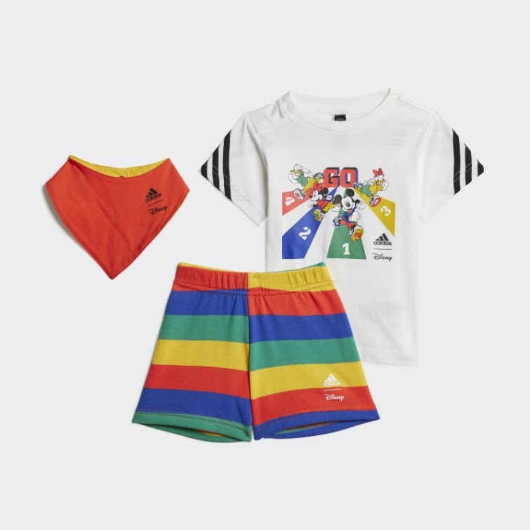 Ensemble Cadeau Adidas X Disney Mickey Mouse Blanc Chaud