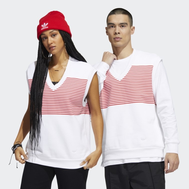 Adidas Gilet De Combat De Chaise Shmoofoil Blanc (non Genré)