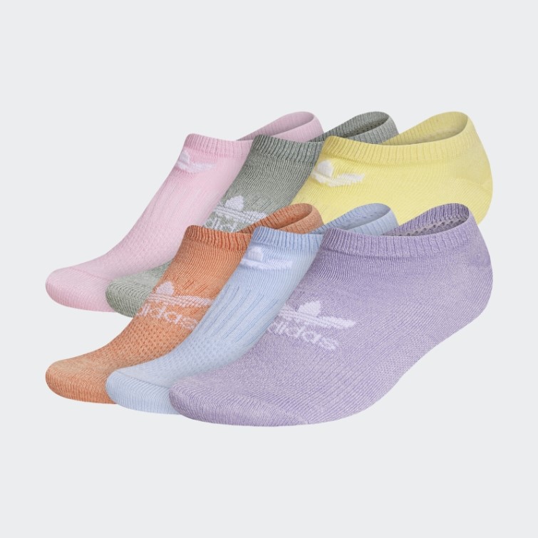 Chaussettes Invisibles Lilas Classic Superlite 6 Paires Adidas