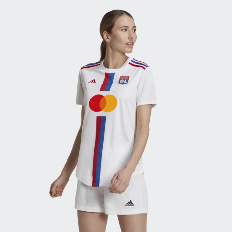 Maillot Domicile Olympique Lyonnais 22/23 Blanc Adidas Fashion