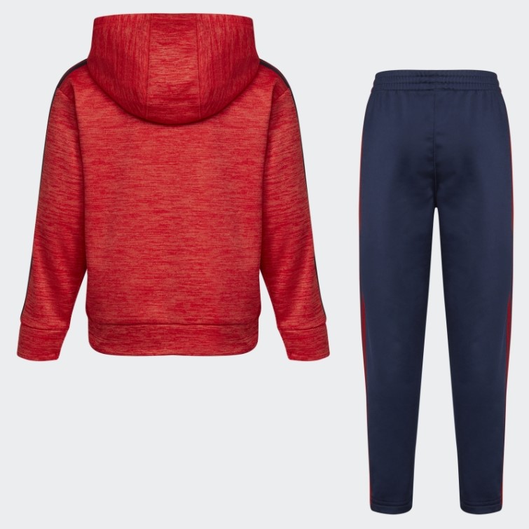 Ensemble Sweat à Capuche Et Pantalon Adidas En Aluminium