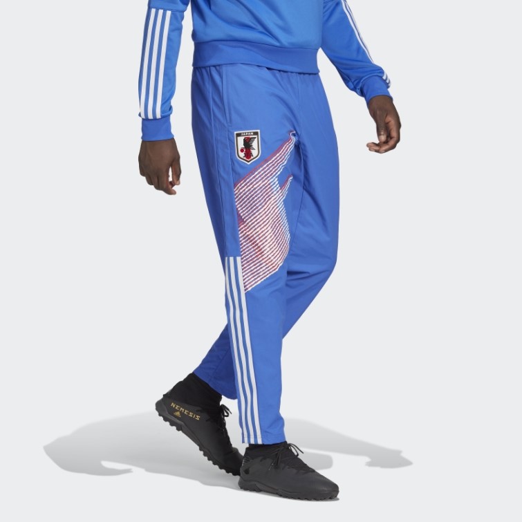 Pantalon De Voyage Adidas Japan Tiro 22 Bleu Haute Résolution
