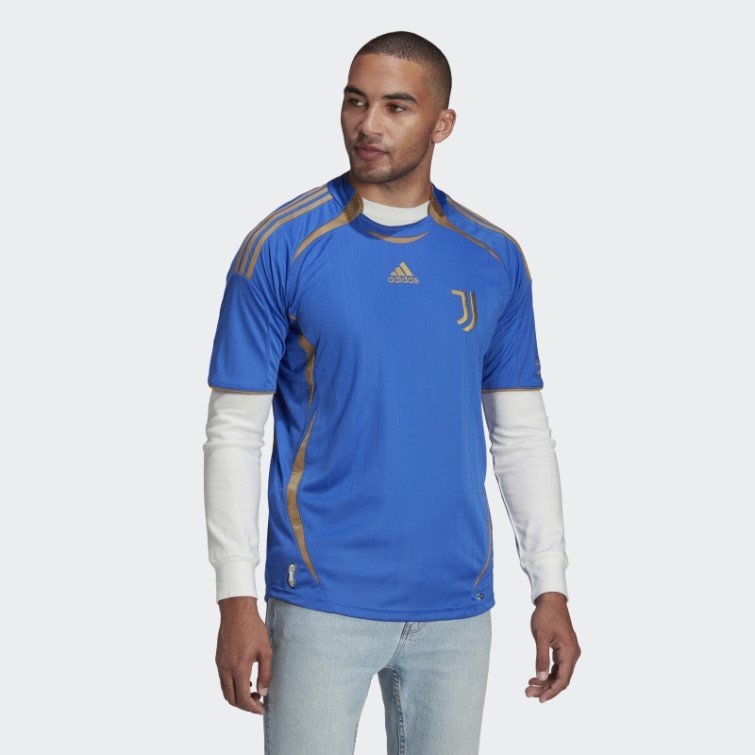 Adidas Juventus Teamgeist Maillot Haute Résolution Bleu