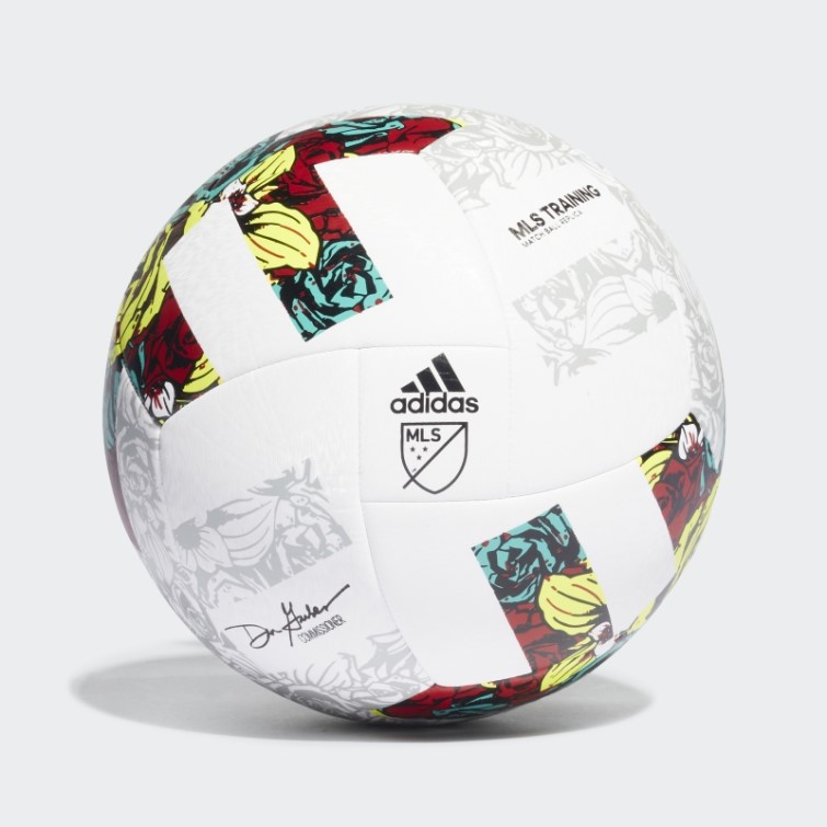 Adidas Balle D'entrainement Mls Jaune