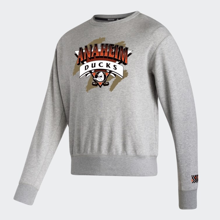 Sweat Gris Moyen Adidas Ducks Vintage Crew