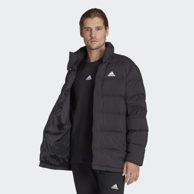 Doudoune Mi-longue Adidas Helionic Noir