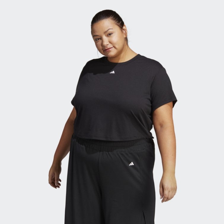 T-shirt Studio (taille Plus) Adidas Noir