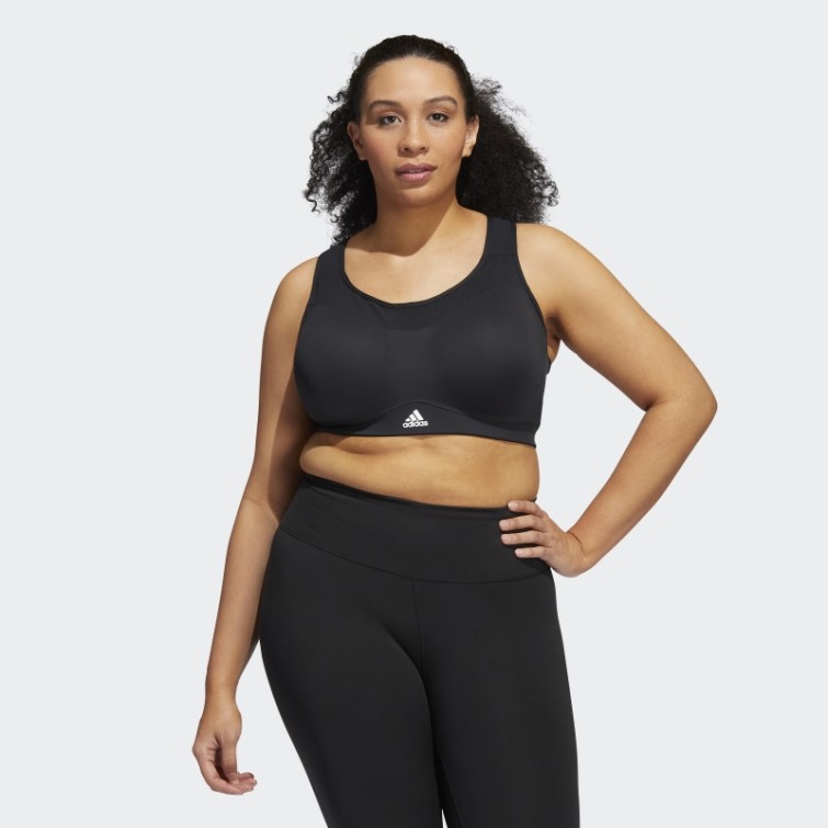Soutien-gorge à Maintien élevé Tlrd Impact Training (taille Plus) Adidas Noir