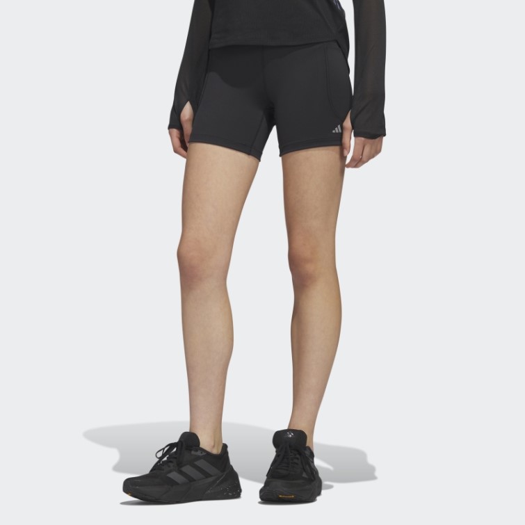 Leggings Courts 5 Pouces Dailyrun Noir Adidas Mode
