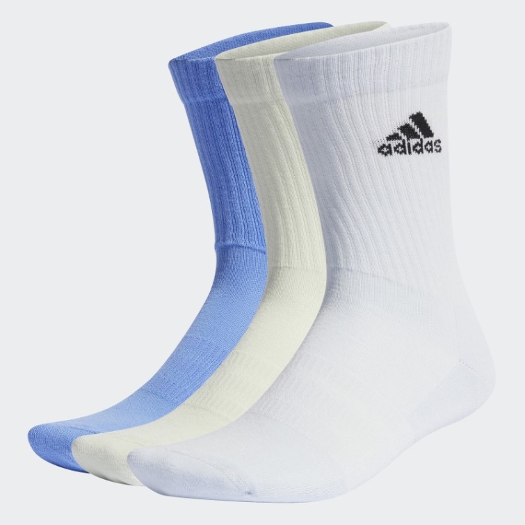 Chaussettes Mi-mollet Adidas Bleues 3 Paires