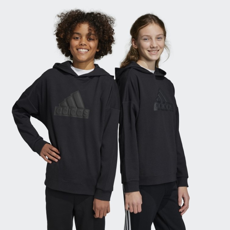 Adidas Sweat à Capuche Logo Future Icon Noir