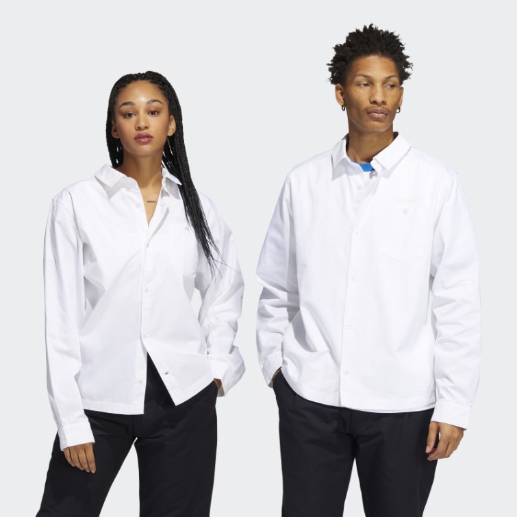 Adidas Chemise D'entraîneur Maxallure Blanche (non Genrée)