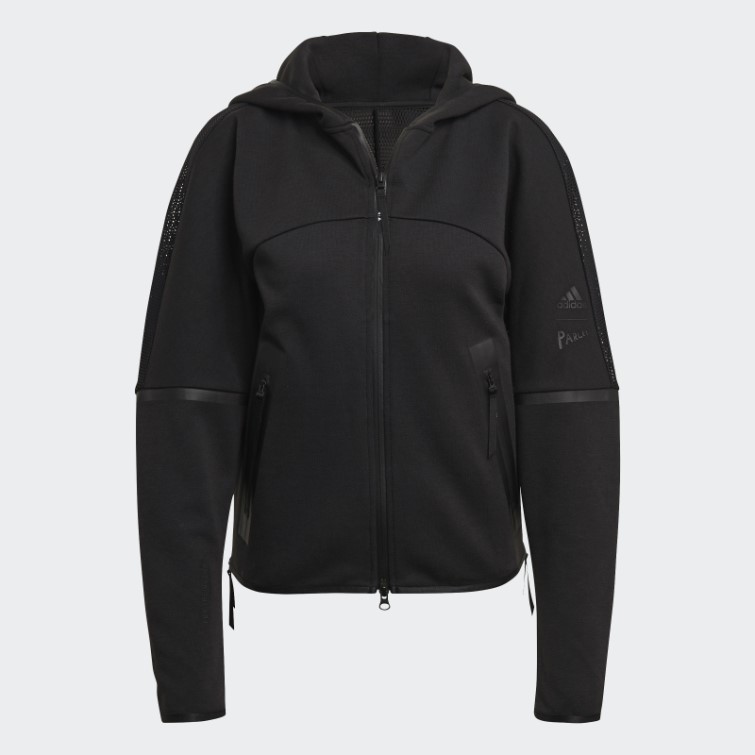 Adidas Z.n.e. Parley Sweat à Capuche Noir Chaud