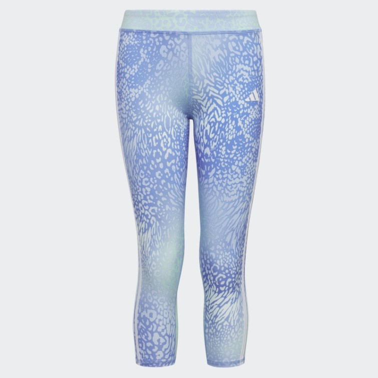 Adidas Bleu Aube 7 8 Aop 3s Serré