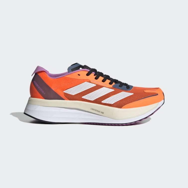 Orange/blanc/acier
