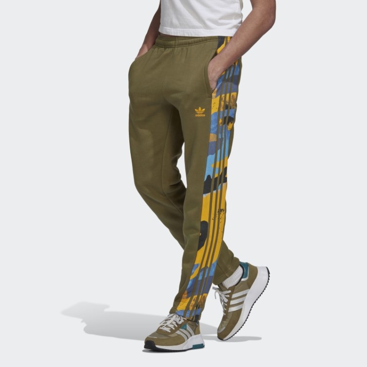 Pantalon De Survêtement Adidas Camo Series Olive